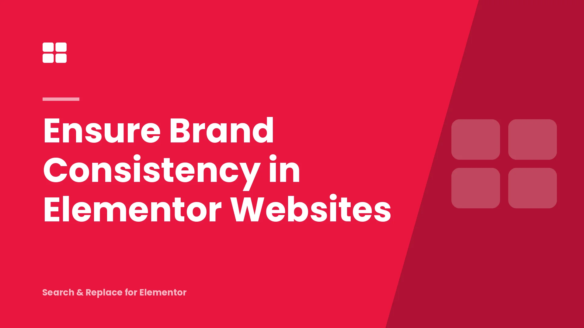 Ensure Brand Consistency in Elementor Websites